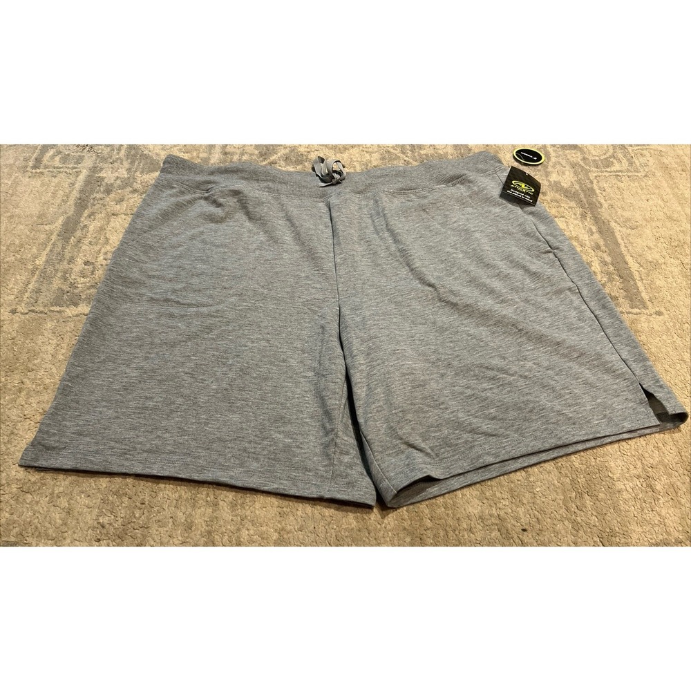 New Athletic Works Women's Gray 9" Bermuda Shorts‎ Size XXXL 3XL (22